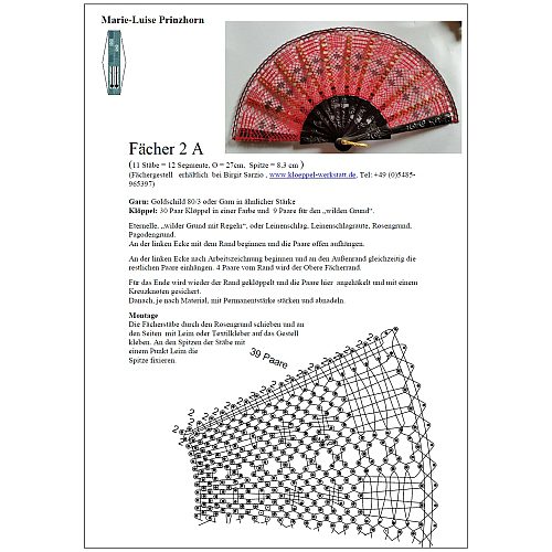 Modell Burgos Klöppelbrief 2A