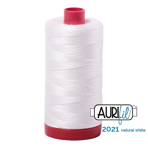 AURIFIl 12wt - Farbe 2021 natural weiß, in der Klöppelwerkstatt erhältlich, zum klöppeln, stricken, stricken, nähen, quilten, für Patchwork, Handsticken, Kreuzstich bestens geeignet.