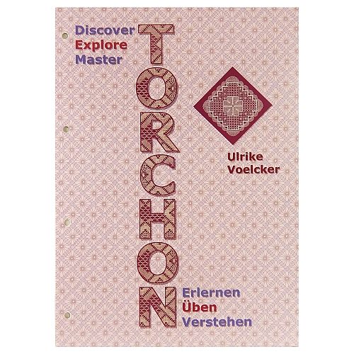 Torchon Erlernen-Üben-Verstehen, Ulrike Voelcker, in der Klöppelwerkstatt, hier der 2. Teil üben