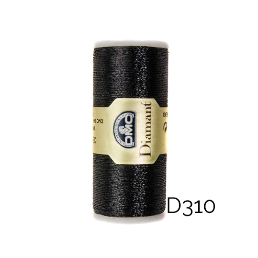 DMC Diamant Metallic Garn Farbe D310, zum klöppeln, sticken und häkeln, in der Klöppelwerkstatt, Metallic
