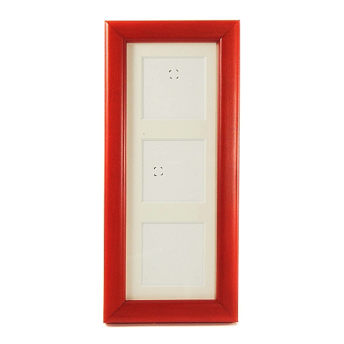 Passepartout und Rahmen 3 Ausschnitte, hier mit geklöppelter Spitze, klöppeln, Bilderrahmen, Dekoration, sticken, Rahmen in rot
