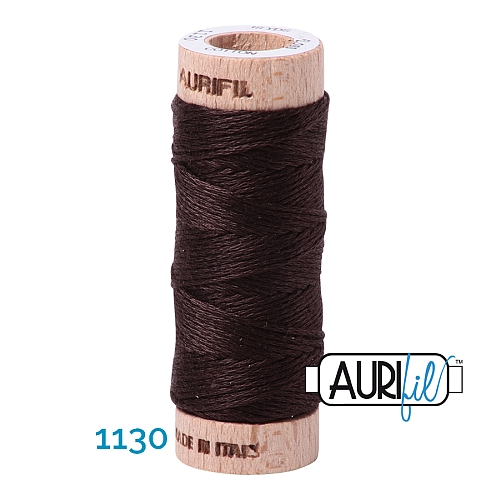 AURIFLOSS-Stickgarn, Farbe 1130 - Klöppelwerkstatt, Minispulen mit 4,3g, teilbares Baumwollgarn zum Sticken, Klöppeln, Nähen, Patchwork, ägyptische Baumwolle