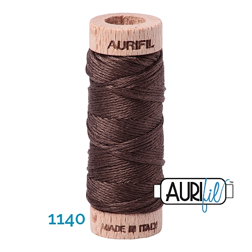 AURIFLOSS-Stickgarn, Farbe 1140 - Klöppelwerkstatt, Minispulen mit 4,3g, teilbares Baumwollgarn zum Sticken, Klöppeln, Nähen, Patchwork, ägyptische Baumwolle