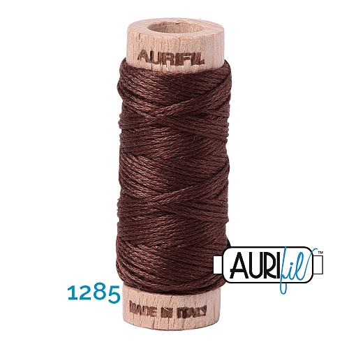 AURIFLOSS-Stickgarn, Farbe 1285 - Klöppelwerkstatt, Minispulen mit 4,3g, teilbares Baumwollgarn zum Sticken, Klöppeln, Nähen, Patchwork, ägyptische Baumwolle