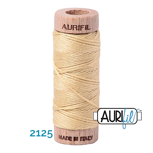 AURIFLOSS-Stickgarn, Farbe 2125 - Klöppelwerkstatt, Minispulen mit 4,3g, teilbares Baumwollgarn zum Sticken, Klöppeln, Nähen, Patchwork, ägyptische Baumwolle