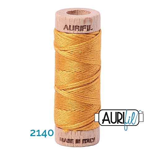 AURIFLOSS-Stickgarn, Farbe 2140 - Klöppelwerkstatt, Minispulen mit 4,3g, teilbares Baumwollgarn zum Sticken, Klöppeln, Nähen, Patchwork, ägyptische Baumwolle