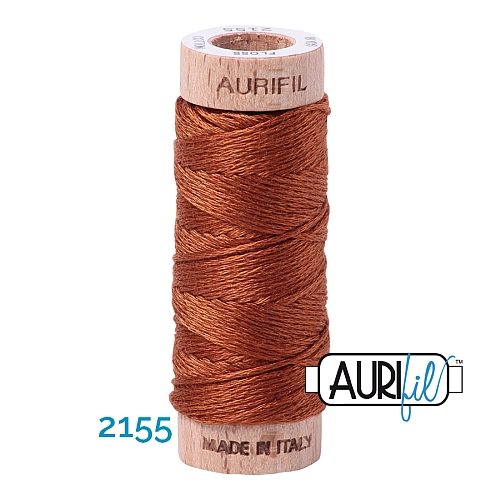 AURIFLOSS-Stickgarn, Farbe 2155 - Klöppelwerkstatt, Minispulen mit 4,3g, teilbares Baumwollgarn zum Sticken, Klöppeln, Nähen, Patchwork, ägyptische Baumwolle