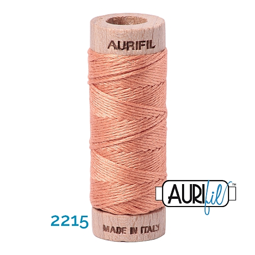 AURIFLOSS-Stickgarn, Farbe 2215 - Klöppelwerkstatt, Minispulen mit 4,3g, teilbares Baumwollgarn zum Sticken, Klöppeln, Nähen, Patchwork, ägyptische Baumwolle