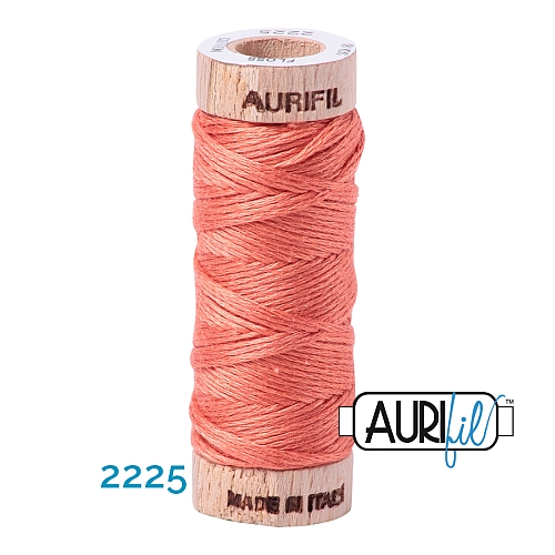 AURIFLOSS-Stickgarn, Farbe 2225 - Klöppelwerkstatt, Minispulen mit 4,3g, teilbares Baumwollgarn zum Sticken, Klöppeln, Nähen, Patchwork, ägyptische Baumwolle