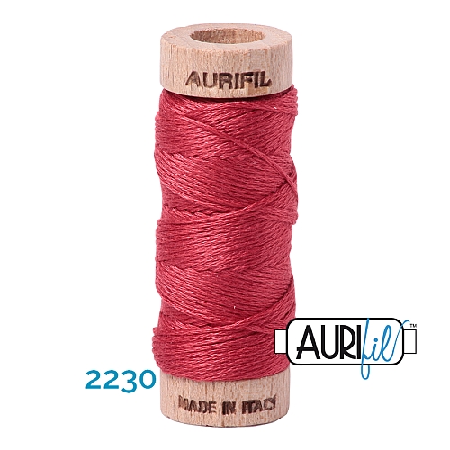 AURIFLOSS-Stickgarn, Farbe 2230 - Klöppelwerkstatt, Minispulen mit 4,3g, teilbares Baumwollgarn zum Sticken, Klöppeln, Nähen, Patchwork, ägyptische Baumwolle