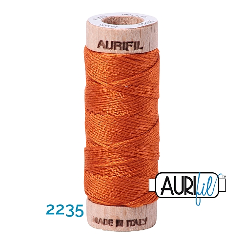 AURIFLOSS-Stickgarn, Farbe 2235 - Klöppelwerkstatt, Minispulen mit 4,3g, teilbares Baumwollgarn zum Sticken, Klöppeln, Nähen, Patchwork, ägyptische Baumwolle