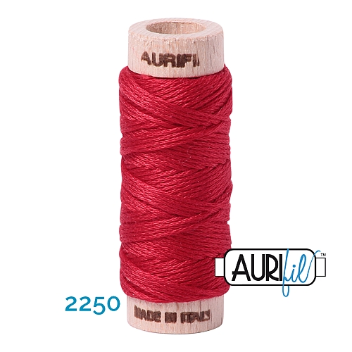 AURIFLOSS-Stickgarn, Farbe 2250 - Klöppelwerkstatt, Minispulen mit 4,3g, teilbares Baumwollgarn zum Sticken, Klöppeln, Nähen, Patchwork, ägyptische Baumwolle