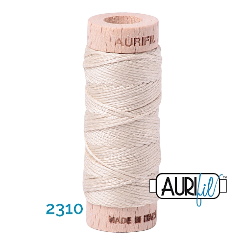 AURIFLOSS-Stickgarn, Farbe 2310 - Klöppelwerkstatt, Minispulen mit 4,3g, teilbares Baumwollgarn zum Sticken, Klöppeln, Nähen, Patchwork, ägyptische Baumwolle