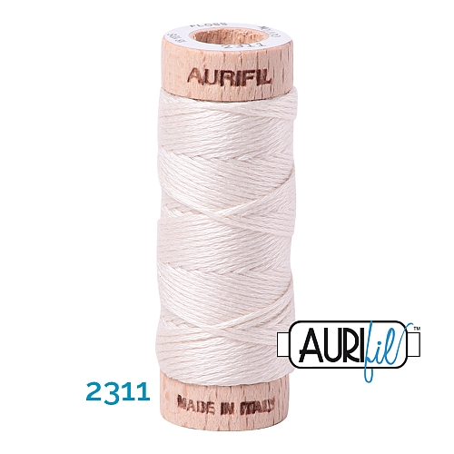 AURIFLOSS-Stickgarn, Farbe 2311 - Klöppelwerkstatt, Minispulen mit 4,3g, teilbares Baumwollgarn zum Sticken, Klöppeln, Nähen, Patchwork, ägyptische Baumwolle