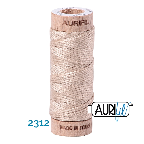 AURIFLOSS-Stickgarn, Farbe 2312 - Klöppelwerkstatt, Minispulen mit 4,3g, teilbares Baumwollgarn zum Sticken, Klöppeln, Nähen, Patchwork, ägyptische Baumwolle