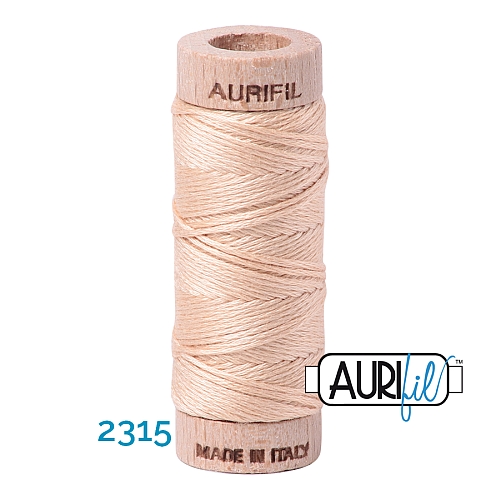 AURIFLOSS-Stickgarn, Farbe 2315 - Klöppelwerkstatt, Minispulen mit 4,3g, teilbares Baumwollgarn zum Sticken, Klöppeln, Nähen, Patchwork, ägyptische Baumwolle