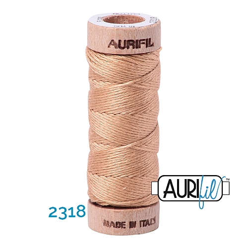 AURIFLOSS-Stickgarn, Farbe 2328 - Klöppelwerkstatt, Minispulen mit 4,3g, teilbares Baumwollgarn zum Sticken, Klöppeln, Nähen, Patchwork, ägyptische Baumwolle