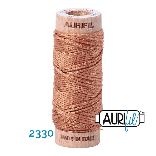 AURIFLOSS-Stickgarn, Farbe 2330 - Klöppelwerkstatt, Minispulen mit 4,3g, teilbares Baumwollgarn zum Sticken, Klöppeln, Nähen, Patchwork, ägyptische Baumwolle
