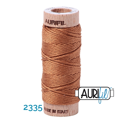 AURIFLOSS-Stickgarn, Farbe 2335 - Klöppelwerkstatt, Minispulen mit 4,3g, teilbares Baumwollgarn zum Sticken, Klöppeln, Nähen, Patchwork, ägyptische Baumwolle