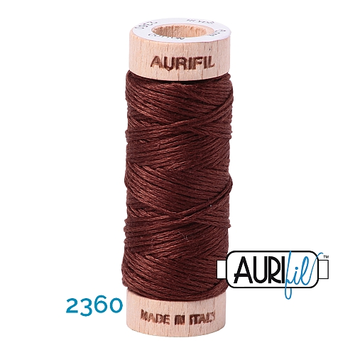 AURIFLOSS-Stickgarn, Farbe 2360 - Klöppelwerkstatt, Minispulen mit 4,3g, teilbares Baumwollgarn zum Sticken, Klöppeln, Nähen, Patchwork, ägyptische Baumwolle