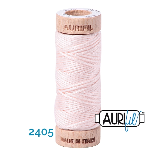 AURIFLOSS-Stickgarn, Farbe 2405 - Klöppelwerkstatt, Minispulen mit 4,3g, teilbares Baumwollgarn zum Sticken, Klöppeln, Nähen, Patchwork, ägyptische Baumwolle