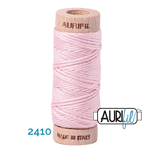AURIFLOSS-Stickgarn, Farbe 2410 - Klöppelwerkstatt, Minispulen mit 4,3g, teilbares Baumwollgarn zum Sticken, Klöppeln, Nähen, Patchwork, ägyptische Baumwolle