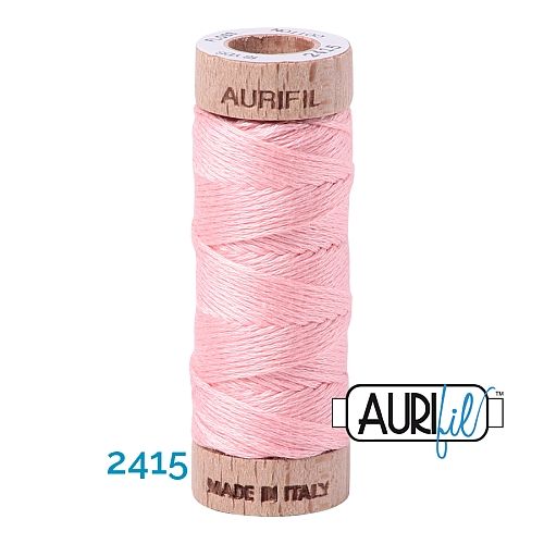 AURIFLOSS-Stickgarn, Farbe 2415 - Klöppelwerkstatt, Minispulen mit 4,3g, teilbares Baumwollgarn zum Sticken, Klöppeln, Nähen, Patchwork, ägyptische Baumwolle