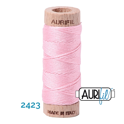 AURIFLOSS-Stickgarn, Farbe 2423 - Klöppelwerkstatt, Minispulen mit 4,3g, teilbares Baumwollgarn zum Sticken, Klöppeln, Nähen, Patchwork, ägyptische Baumwolle