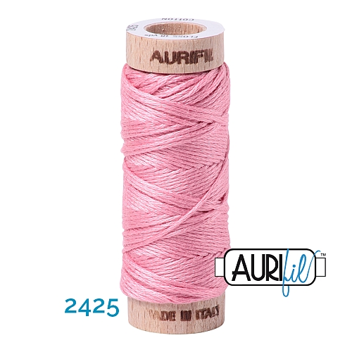 AURIFLOSS-Stickgarn, Farbe 2425 - Klöppelwerkstatt, Minispulen mit 4,3g, teilbares Baumwollgarn zum Sticken, Klöppeln, Nähen, Patchwork, ägyptische Baumwolle
