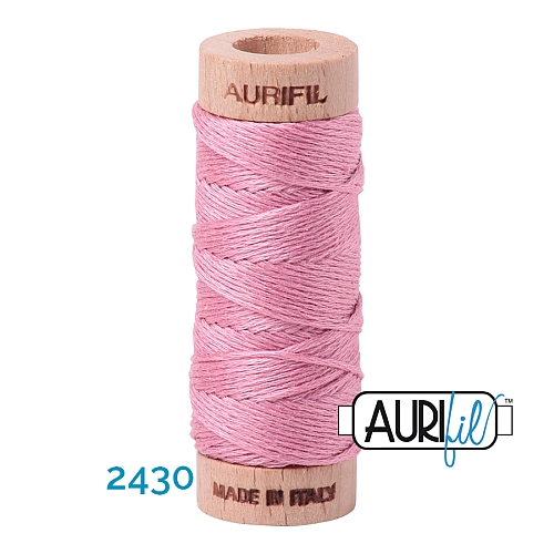 AURIFLOSS-Stickgarn, Farbe 2430 - Klöppelwerkstatt, Minispulen mit 4,3g, teilbares Baumwollgarn zum Sticken, Klöppeln, Nähen, Patchwork, ägyptische Baumwolle