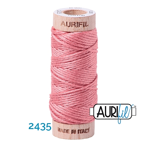 AURIFLOSS-Stickgarn, Farbe 2435 - Klöppelwerkstatt, Minispulen mit 4,3g, teilbares Baumwollgarn zum Sticken, Klöppeln, Nähen, Patchwork, ägyptische Baumwolle