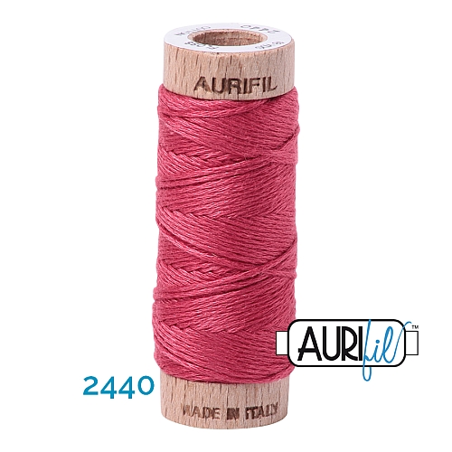 AURIFLOSS-Stickgarn, Farbe 2440 - Klöppelwerkstatt, Minispulen mit 4,3g, teilbares Baumwollgarn zum Sticken, Klöppeln, Nähen, Patchwork, ägyptische Baumwolle