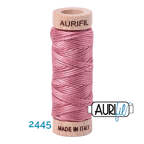 AURIFLOSS-Stickgarn, Farbe 2445 - Klöppelwerkstatt, Minispulen mit 4,3g, teilbares Baumwollgarn zum Sticken, Klöppeln, Nähen, Patchwork, ägyptische Baumwolle