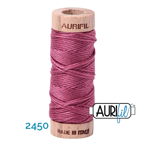 AURIFLOSS-Stickgarn, Farbe 2450 - Klöppelwerkstatt, Minispulen mit 4,3g, teilbares Baumwollgarn zum Sticken, Klöppeln, Nähen, Patchwork, ägyptische Baumwolle