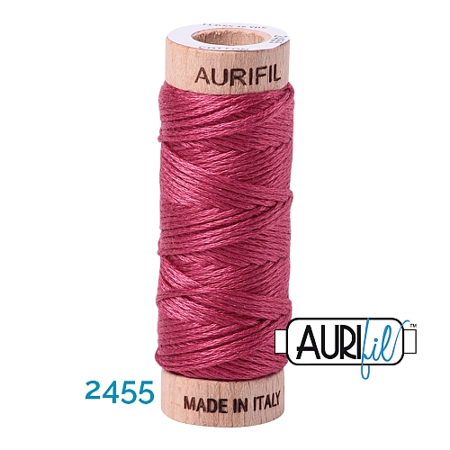 AURIFLOSS-Stickgarn, Farbe 2455 - Klöppelwerkstatt, Minispulen mit 4,3g, teilbares Baumwollgarn zum Sticken, Klöppeln, Nähen, Patchwork, ägyptische Baumwolle