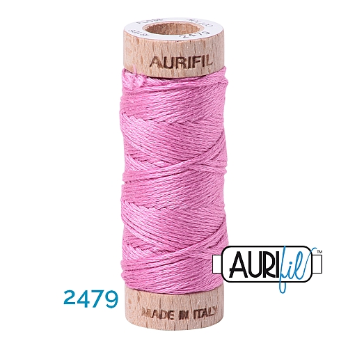 AURIFLOSS-Stickgarn, Farbe 2479 - Klöppelwerkstatt, Minispulen mit 4,3g, teilbares Baumwollgarn zum Sticken, Klöppeln, Nähen, Patchwork, ägyptische Baumwolle