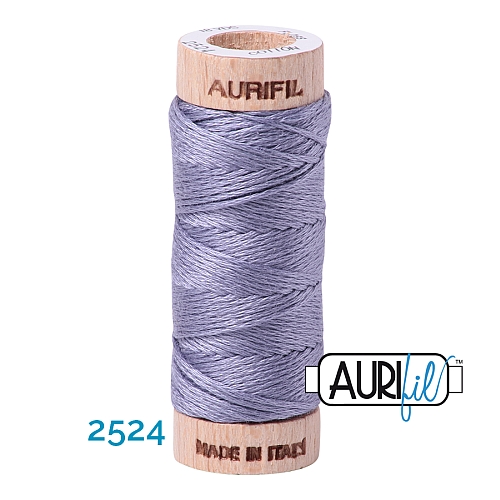 AURIFLOSS-Stickgarn, Farbe 2524 - Klöppelwerkstatt, Minispulen mit 4,3g, teilbares Baumwollgarn zum Sticken, Klöppeln, Nähen, Patchwork, ägyptische Baumwolle