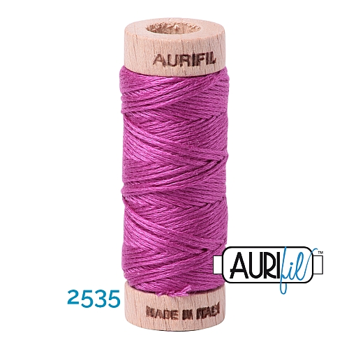 AURIFLOSS-Stickgarn, Farbe 2535 - Klöppelwerkstatt, Minispulen mit 4,3g, teilbares Baumwollgarn zum Sticken, Klöppeln, Nähen, Patchwork, ägyptische Baumwolle