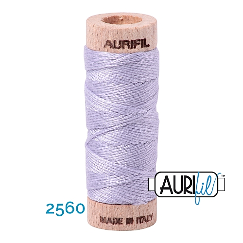 AURIFLOSS-Stickgarn, Farbe 2560 - Klöppelwerkstatt, Minispulen mit 4,3g, teilbares Baumwollgarn zum Sticken, Klöppeln, Nähen, Patchwork, ägyptische Baumwolle
