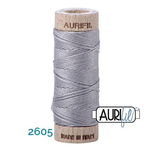 AURIFLOSS-Stickgarn, Farbe 2605 - Klöppelwerkstatt, Minispulen mit 4,3g, teilbares Baumwollgarn zum Sticken, Klöppeln, Nähen, Patchwork, ägyptische Baumwolle