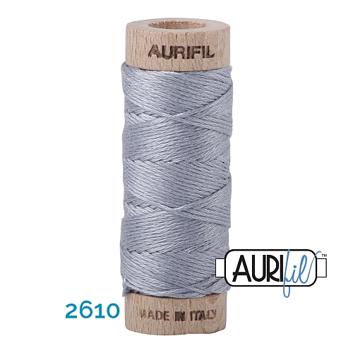 AURIFLOSS-Stickgarn, Farbe 2610 - Klöppelwerkstatt, Minispulen mit 4,3g, teilbares Baumwollgarn zum Sticken, Klöppeln, Nähen, Patchwork, ägyptische Baumwolle