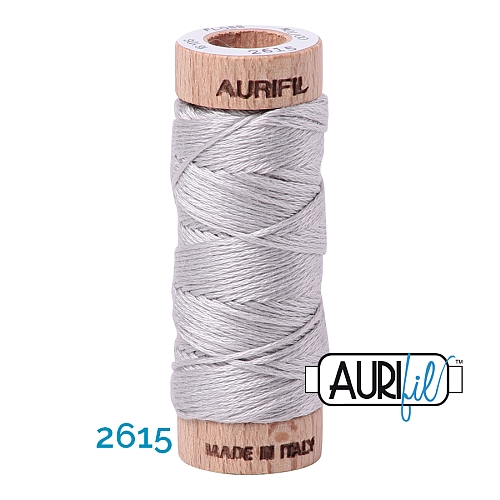 AURIFLOSS-Stickgarn, Farbe 2615 - Klöppelwerkstatt, Minispulen mit 4,3g, teilbares Baumwollgarn zum Sticken, Klöppeln, Nähen, Patchwork, ägyptische Baumwolle