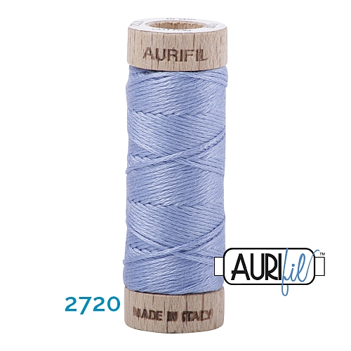 AURIFLOSS-Stickgarn, Farbe 2720 - Klöppelwerkstatt, Minispulen mit 4,3g, teilbares Baumwollgarn zum Sticken, Klöppeln, Nähen, Patchwork, ägyptische Baumwolle