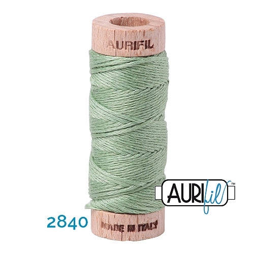 AURIFLOSS-Stickgarn, Farbe 2840 - Klöppelwerkstatt, Minispulen mit 4,3g, teilbares Baumwollgarn zum Sticken, Klöppeln, Nähen, Patchwork, ägyptische Baumwolle