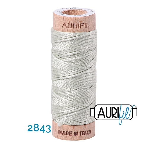 AURIFLOSS-Stickgarn, Farbe 2843 - Klöppelwerkstatt, Minispulen mit 4,3g, teilbares Baumwollgarn zum Sticken, Klöppeln, Nähen, Patchwork, ägyptische Baumwolle