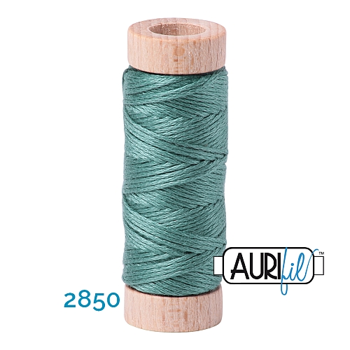 AURIFLOSS-Stickgarn, Farbe 2850 - Klöppelwerkstatt, Minispulen mit 4,3g, teilbares Baumwollgarn zum Sticken, Klöppeln, Nähen, Patchwork, ägyptische Baumwolle