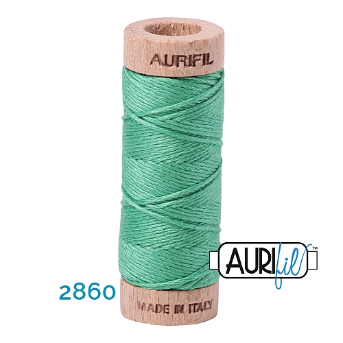 AURIFLOSS-Stickgarn, Farbe 2860 - Klöppelwerkstatt, Minispulen mit 4,3g, teilbares Baumwollgarn zum Sticken, Klöppeln, Nähen, Patchwork, ägyptische Baumwolle
