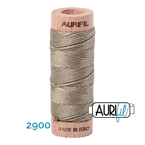 AURIFLOSS-Stickgarn, Farbe 2900 - Klöppelwerkstatt, Minispulen mit 4,3g, teilbares Baumwollgarn zum Sticken, Klöppeln, Nähen, Patchwork, ägyptische Baumwolle