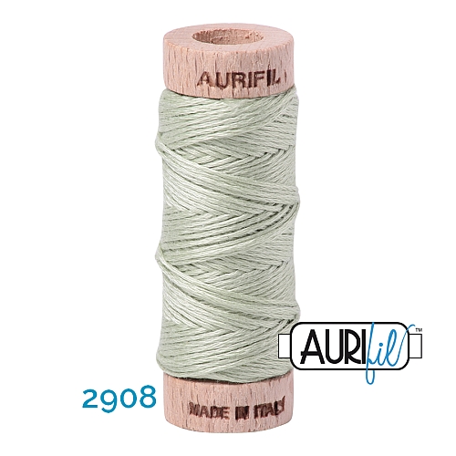 AURIFLOSS-Stickgarn, Farbe 2908- Klöppelwerkstatt, Minispulen mit 4,3g, teilbares Baumwollgarn zum Sticken, Klöppeln, Nähen, Patchwork, ägyptische Baumwolle