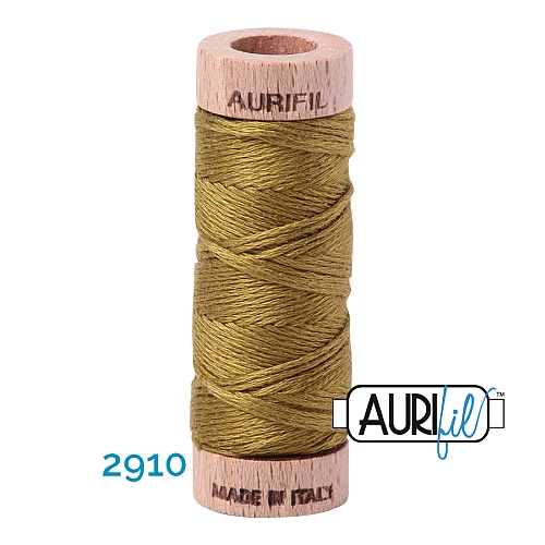 AURIFLOSS-Stickgarn, Farbe 2910 - Klöppelwerkstatt, Minispulen mit 4,3g, teilbares Baumwollgarn zum Sticken, Klöppeln, Nähen, Patchwork, ägyptische Baumwolle